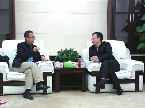 杨庆龙董事长、杨川总经理一行拜访雅安市政府邹瑾市长