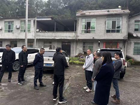 博览集团领导赴北川永乐村调研驻村帮扶工作
